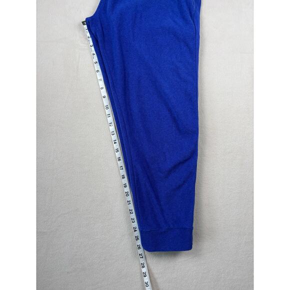 Dudley Stephens Jay jogger in cobalt blue terry 
fleece size Large - Picture 2 of 9